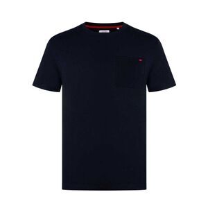 Lee Cooper Mens Pocket Regular T-Shirt / Black